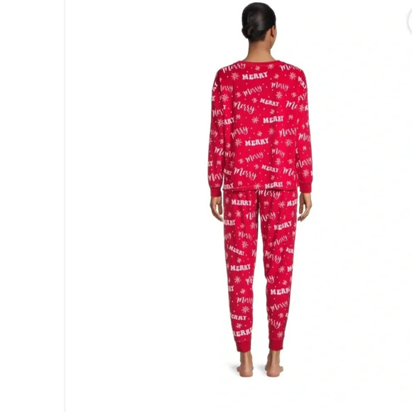 Holiday Time Christmas Family Matching Pajamas Set Red Cartoon Winter Size L/XL - Picture 14 of 15
